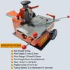 HQHAOTWU Semi-Automatic Sheet Embosser Metal Nameplate Marking Machine 4mm Metal Stamping Printer with Fixture for Printing Uppercase Letters Digits&Simple Symbols view 4