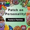Paddy's Patches Yellow Scrambled Eggs Oak Leaves Iron On Patch 3.75" x 1.625" - Embroidered Patches - Embroidery Badges - Applique Badge for Ironing onto Jackets, Backpacks, Hats, Caps, & Jeans view 3
