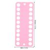 20 Pieces Cross Stitch Thread Organizer Embroidery Plastic Winding Board + 1 Piece Digital Sign view 3