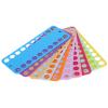 20 Pieces Cross Stitch Thread Organizer Embroidery Plastic Winding Board + 1 Piece Digital Sign view 4