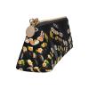 DRTGEDS Japanese Sushi Black Fashion Multifunctional Leather Pencil Case With Large Storage Capacity Pencil Pouch view 3