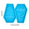 1/6 Pcs Halloween Earring Resin Molds Shaped Earring Mould Resin Molds for Women Girl Jewelry Making view 4