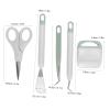 Craft Resin Weeding Tool Set 5pcs DIY Making Accurate Cutting Metal and Plastic Craft Resin Accessories for Scrapbooking, Card Making, and Other Handcrafted Projects view 2