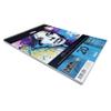 Zieler A4 (8.3" x 11.7") Spiral-Bound Mixed Media Paper Pad, 250gsm, 20 Sheets view 3