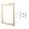Queenbox 55.1x17.7in Solid Wood Canvas Frame Kit, Unfinished Wooden Stretcher Bars for Prints Posters Oil Painting view 1