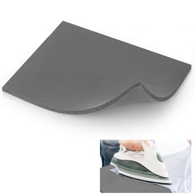 Replacement Pad for Heat Press Machine, Flat Heat Transfer Press 0.3 Thickest Silicone Pad, 11.8 X 9.8 Inches Silicone Heat Press Mat Pad