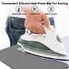 Replacement Pad for Heat Press Machine, Flat Heat Transfer Press 0.3 Thickest Silicone Pad, 11.8 X 9.8 Inches Silicone Heat Press Mat Pad view 3