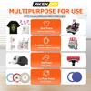 AKEYDIY 5 in 1 Heat Press Machine for T Shirts, 12x15 Swing Away Sublimation Heat Transfer Machine, GeniusPress Shirt Press Machine, Digital Tshirt Press Combo for Hat|Cap|Mug|Plate|Bag|Mouse Pads view 2