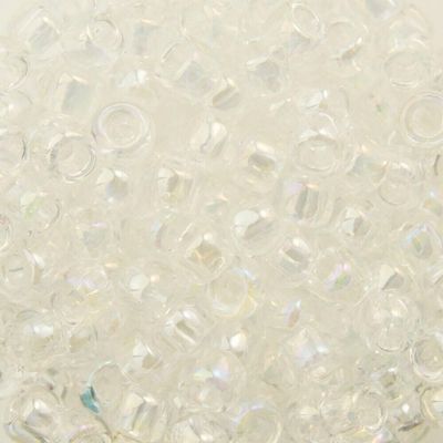 8/0 TOHO Round Transparent Rainbow Crystal Seed Bead (8g)