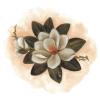 Flowers White Magnolia Overglaze Ceramic Decals 3 Inch (9 Decals) view 1