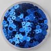 10g/20g/50g Flat Round Loose Sequin Sequin Suitable for Sewing Craft DIY Costume Accessory(Blue,3mm 10g) view 1