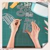 WADORN 3Pcs Dialogue Bubble Cut Die, Conversation Bubble Cutting Die Metal Stencil Scrapbooking Tool Craft Carbon Steel Embossing Template for DIY Photo Album Paper Embossing Scrapbooking Supplies view 4