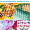 Cute Little Dairy Cow with Pacifier DIY 5D Diamond Paint Kits for Adults Round Full Drill Diamond Art Painting Easy for Beginner Gems Cross Stitch Mosaic Craft for Home Decor 16x16inch(4) view 2
