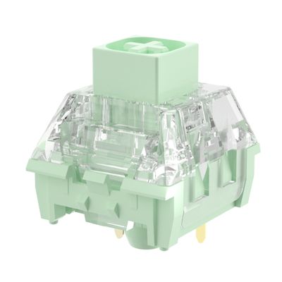 Kailh Box Bamboo Clicky Keyboard Switch,3-pin 55gf Heavy Typing & Gaming Switches for MX Mechanical Keyboard(45pcs)