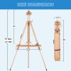 Falling in Art Tripod Field Painting Easel, Portable Artist Easel for Plein Air Painting, Adjustable Solid Beech Wood Art Easel for Adults, Holds Canvas up to 31 inches view 2