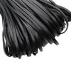 Heoaaoeh 2 Meters Flat Leather Cord for Jewelry, 5mm Flat Genuine Leather Cord Braiding String for for DIY Crafts, Tassel, Leather Shoe Lace view 4