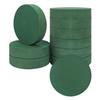 IHDYPPEW 10 PCS Floral Foam Blocks, 7 Inch Large Dry Round Green Floral Foam for Flower Arrangements, Perfect for Crafting, Floral Arranging, Weddings and Floral Creation view 1