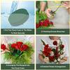 IHDYPPEW 10 PCS Floral Foam Blocks, 7 Inch Large Dry Round Green Floral Foam for Flower Arrangements, Perfect for Crafting, Floral Arranging, Weddings and Floral Creation view 3