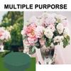 IHDYPPEW 10 PCS Floral Foam Blocks, 7 Inch Large Dry Round Green Floral Foam for Flower Arrangements, Perfect for Crafting, Floral Arranging, Weddings and Floral Creation view 4