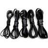 Heoaaoeh 2 Meters Flat Leather Cord for Jewelry, 2mm Flat Genuine Leather Cord Braiding String for for DIY Crafts, Tassel, Leather Shoe Lace view 3