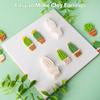 Chewtoyo 12 Pcs Potted Plant Polymer Clay Cutter Set, Earrings Jewelry Making DIY Shaping for Polymer Clay Plastic Clay Earring Molds Maker Kit view 3