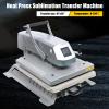 Auto Heat Press Machine, 16" x 20" Professional Swing Away Digital T-Shirt Heat Press Sublimation Clamshell Base Smart Transfer Machine for T Shirts, Sublimation, Heat Transfer Projects view 2
