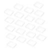 GALPADA 100pcs Plastic Storage Boxes Lids Craft Organizer for Beads Jewelry Small Items Bins view 4