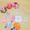 Alinacutle Flower Treat Box Bow Heart Bag Topper Set Metal Cutting Die Cut for Gifts Packing Handmade Paper Craft for Birthday Festival Celebrate Presents Container view 3