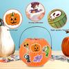 Halloween Stickers, 100 PCS Halloween Stickers Bulk, Big Halloween Sticker for Party Favor, Cute Vinyl Ghost Pumpkin Clown Sticker Decal for Halloween Party Decorations view 3