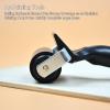 FLEXMAN 2Pcs Rubber Roller Tool, 6cm Soft Rubber Brayer Rollers, Rubber Brayer Roller for Printmaking view 3