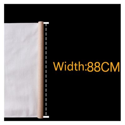Blank Canvas Roll Professional Blank Canvas for Painting Layer Acrylic Oil Painting Canvas Linen Blend Primed Art Supplies for Artist 1M One Roll for Art Painting(Width 88cm 1M Length)