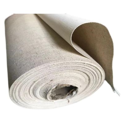 Blank Canvas Roll 5m Long Artist Primed Linen Blend/Cotton Blank Primed Painting Blank Canvas Roll for Artist for Art Painting(108cm Wide Cotton)