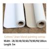 Blank Canvas Roll 5m Long Artist Primed Linen Blend/Cotton Blank Primed Painting Blank Canvas Roll for Artist for Art Painting(108cm Wide Cotton) view 2