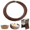 Chewtoyo Round Rattan Fix Kit Wicker Repair Material for Basket - Rattan Repair Roll DIY view 1