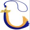 GRADFTY 10 Pieces 2025 Graduation Tassels Bulk, Blue and Gold Tassels 2025 view 3