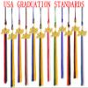 GRADFTY 10 Pieces 2025 Graduation Tassels Bulk, Blue and Gold Tassels 2025 view 4