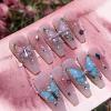 KAHDGSS Nail Art Mold UV Epoxy Resin Glue Silicone Mould Three-Dimensional Butterfly Embossing Decorative Sticker Nail Jewelry view 3