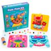 Educational Insights Pom Pom Kit: Animal Dress Up - Arts and Crafts for Kids 4-6, DIY Arts & Crafts Kits, Kids No Mess Activities, Preschool and Kindergarten Crafting Set, Toddler Craft Supplies view 1