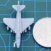 10PCS A-4 Skyhawk Fighter 1/2000-1/350 Scale Model Battle-Plane Military Model Airplane DIY Miniature Mould Collection(1/400 (29.7mm)) view 3