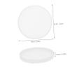 GLSTOY 4pcs Coaster Silicone Molds DIY Resin Epoxy Coasters Molds Round Square Molding Kit view 3