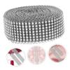 GLSTOY Costume Trim DIY Rhinestone Ribbon Self-Adhesive Cuttable Craft Trim for Decorations view 3