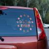 We the people are pissed off 1776 car van truck SUV boat motorcycle window door hood vinyl decal view 1