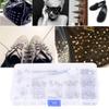 Studs and Spikes Zinc Alloy Spikes Rivets Screws Decoration 7x9mm Leather Studs Spikes for Crafts Leather Bracelets Dog Collars Bags Clothes Shoes view 2