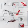 Airplane Model 18.1" 1: 162 Scale Model Jet Models Airplane Australian A380 Plane Model Diecast Collectibles Resin Aircraft Model for Collection Or Gift(Ordinary) view 2