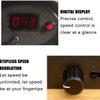 Yarn Wool Ball Winder, Yarn Fiber String Ball Wool Winder Machines, Feed Port 14MM, Digital Display for Precise Control, for Yarn Weaving Blending Roving Craft view 4