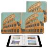 JIPONI The Colosseum in Ancient Rome Large Photo Album, DIY Leather Cover Scrapbook Albums for 4x6 5x7 6x8 Pictures, Self Adhesive Memory Book for Wedding, Baby, Family view 2