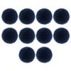 ECYC Ltd 10 Pcs 2" Mini Faux Fur Pom Poms for Crafts, Small Fluffy Pom Poms with Elastic Loop Soft Pompoms Balls for DIY Crafts, Key Chain, Jewelry Making, Knitting Projects, Clothing Decorations view 1