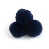 ECYC Ltd 10 Pcs 2" Mini Faux Fur Pom Poms for Crafts, Small Fluffy Pom Poms with Elastic Loop Soft Pompoms Balls for DIY Crafts, Key Chain, Jewelry Making, Knitting Projects, Clothing Decorations view 2