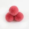 ECYC Ltd 10 Pcs 2" Mini Faux Fur Pom Poms for Crafts, Small Fluffy Pom Poms with Elastic Loop Soft Pompoms Balls for DIY Crafts, Key Chain, Jewelry Making, Knitting Projects, Clothing Decorations view 2