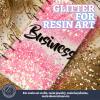LEOBRO Pink Glitter, 150g/5.29oz Chunky Glitter for Crafts, Resin, Nail Body Art, Party Decorations, Iridescent Pink view 4